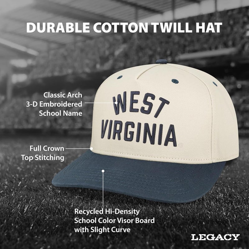 Legacy NCAA Officially Licensed Baseball Hat, Lightweight Cap for Men & Women, HTA, One Size Fits Most, Adjustable Closure - Image 3
